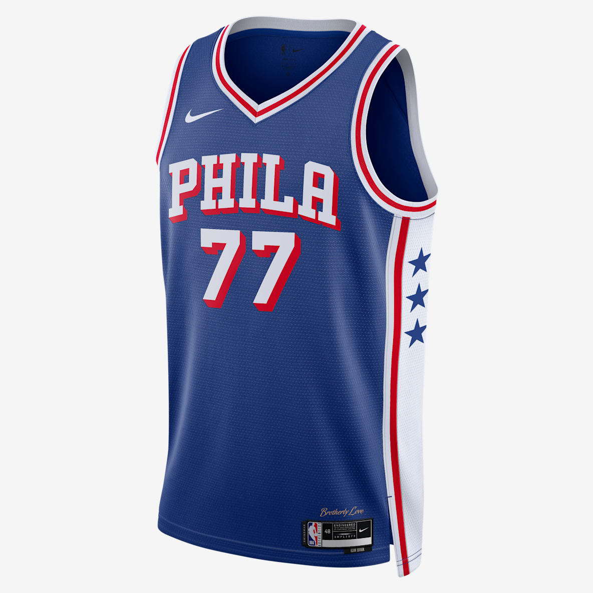 Philadelphia 76ers Icon Edition Philadelphia 76ers Icon Edition Men's Nike Dri-FIT NBA Swingman Jersey