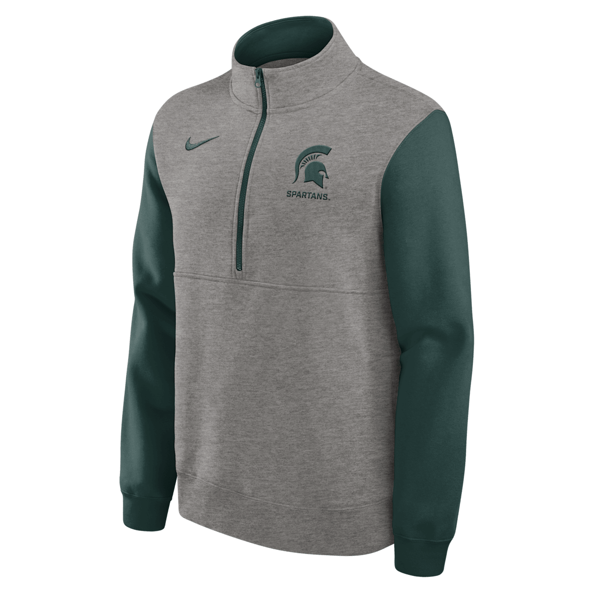Michigan State Club Michigan State Club Men's Nike College 1/2-Zip Crew