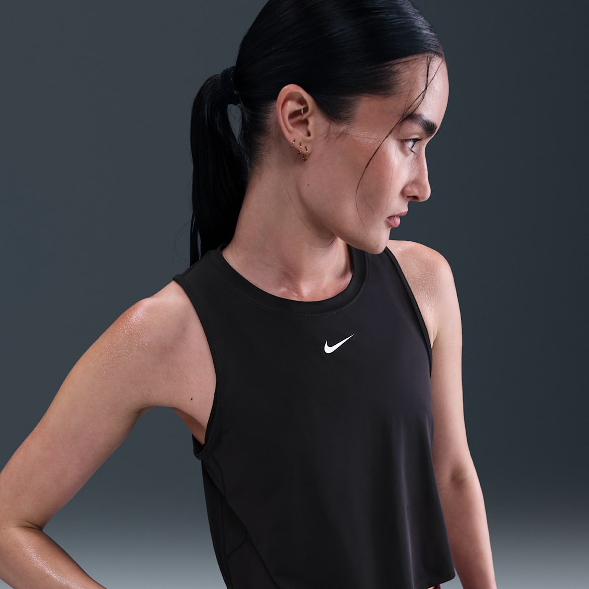 Nike One Classic Nike One Classic Dri-FIT-Crop-Tanktop für Damen