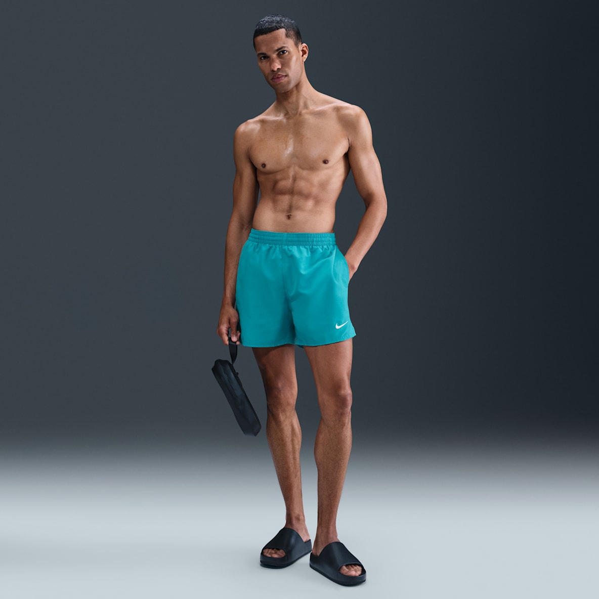 Nike Swim Breaker Nike Swim Breaker Men's 5" Brief-Lined Volley Shorts