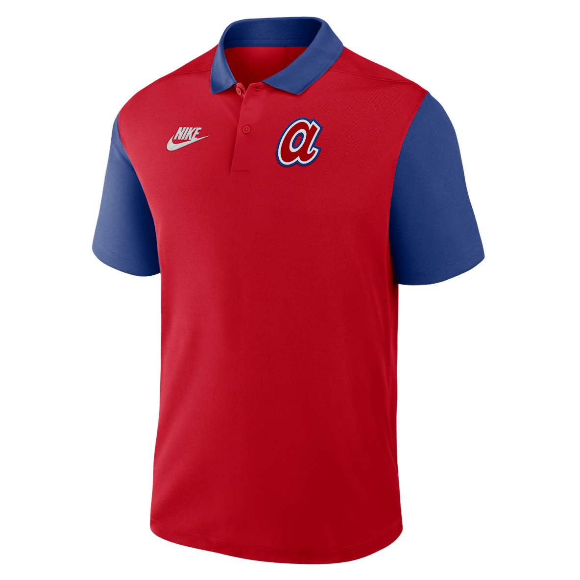 Atlanta Braves Cooperstown Victory Atlanta Braves Cooperstown Victory Men's Nike Dri-FIT MLB Polo