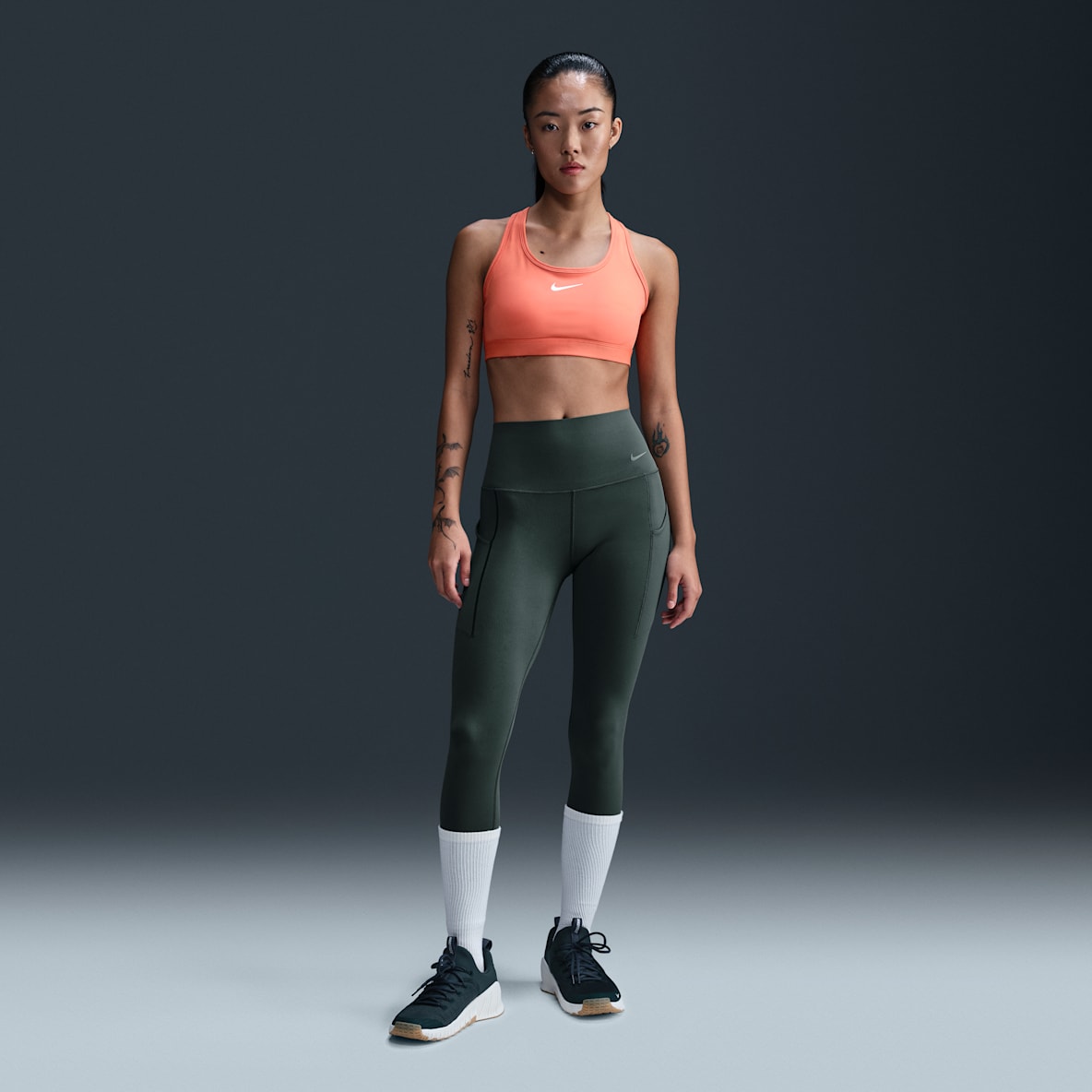Nike Universa Nike Universa Women's High-Waisted Leggings with No Front Seam