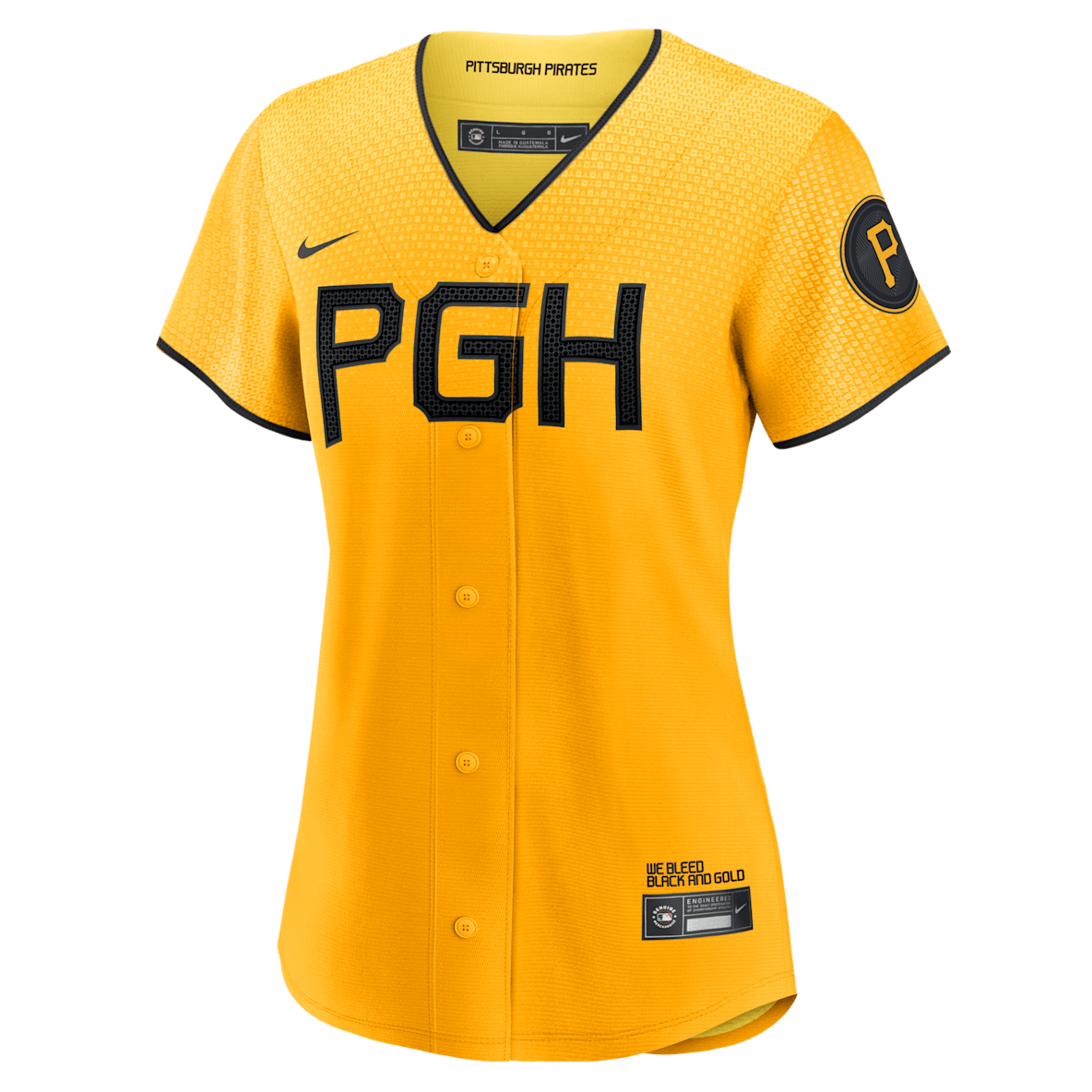 MLB Pittsburgh Pirates City Connect (Roberto Clemente) MLB Pittsburgh Pirates City Connect (Roberto Clemente) Women's Replica Baseball Jersey