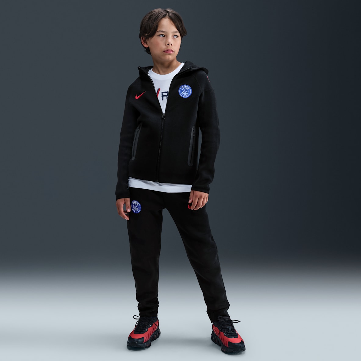 Paris Saint-Germain Tech Third Paris Saint-Germain Tech Third Older Kids' Nike Total 90 Football Fleece Pants