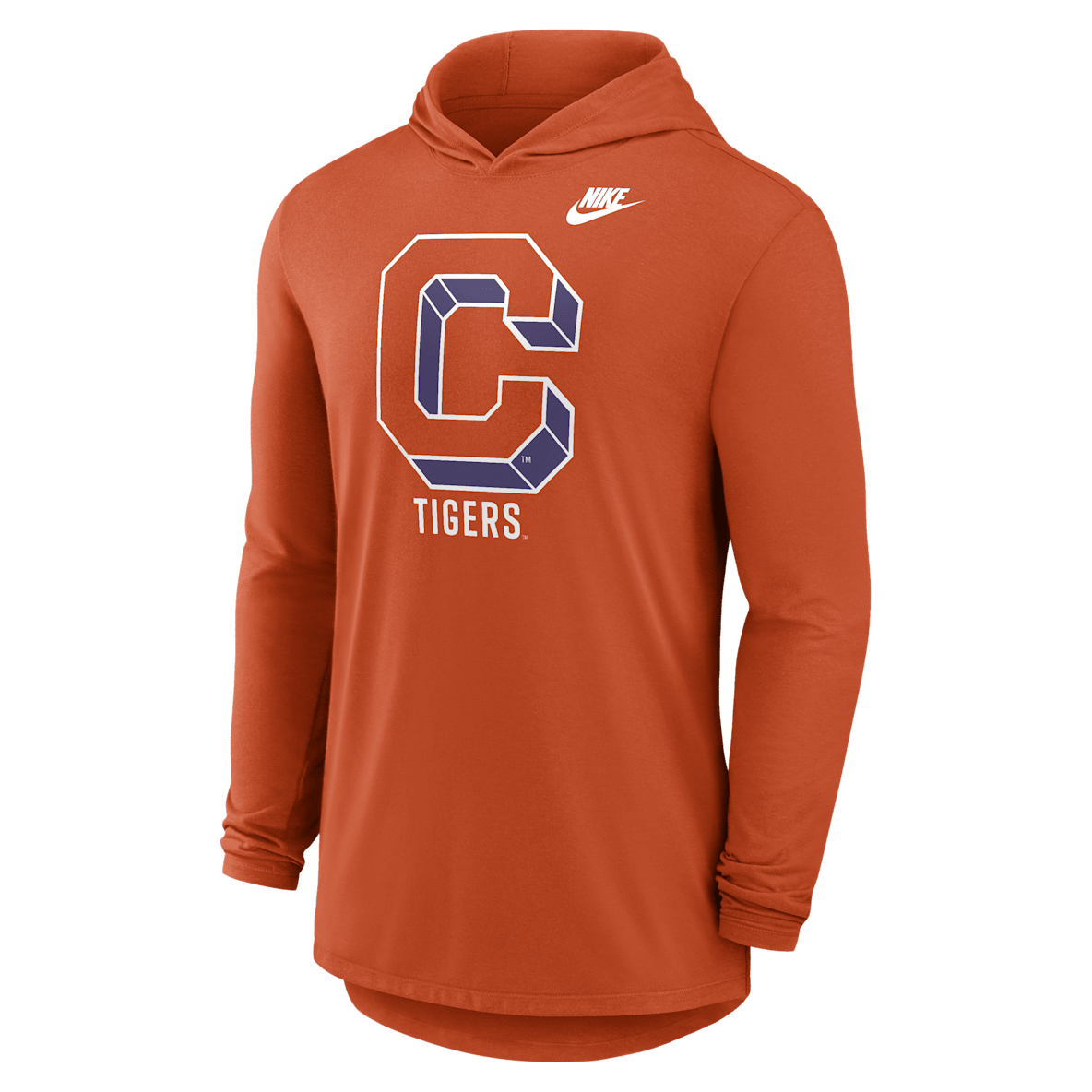Clemson Legacy Clemson Legacy Men's Nike Dri-FIT College Long-Sleeve Hooded T-Shirt