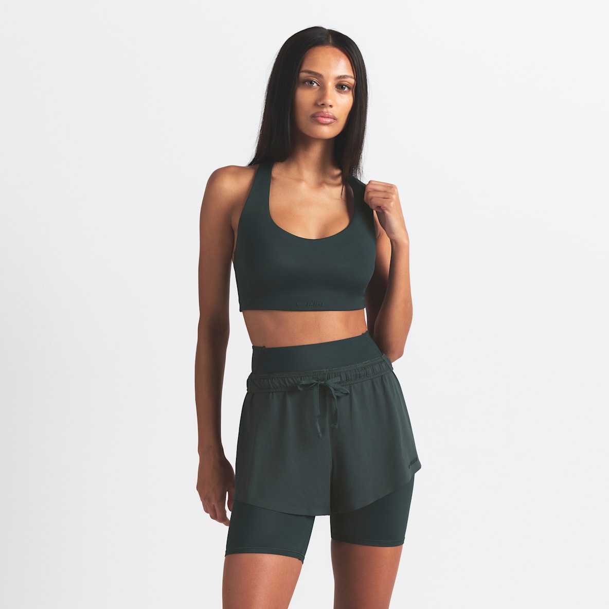 NikeSKIMS Shine Bra de espalda deportiva para mujer