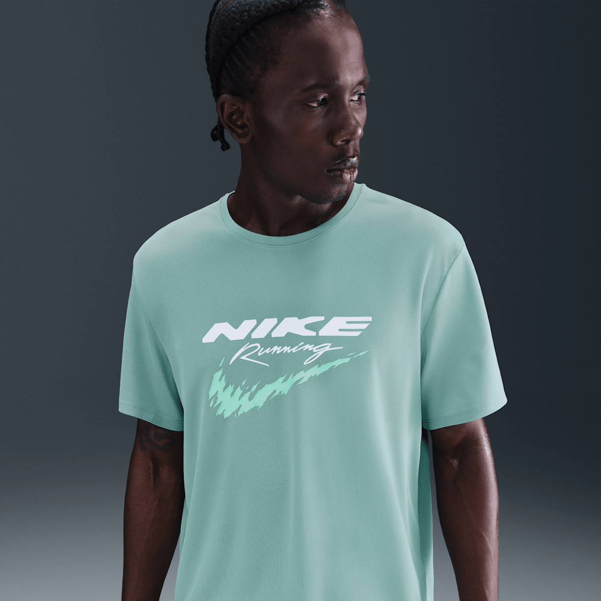 Nike Miler Nike Miler Playera de correr Dri-FIT UV para hombre