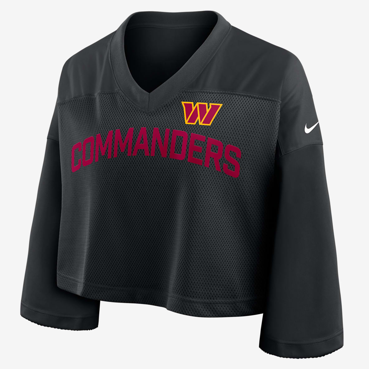 Washington Commanders Wide Receiver Jersey Fashion Women's Nike Dri-FIT NFL Cropped Top