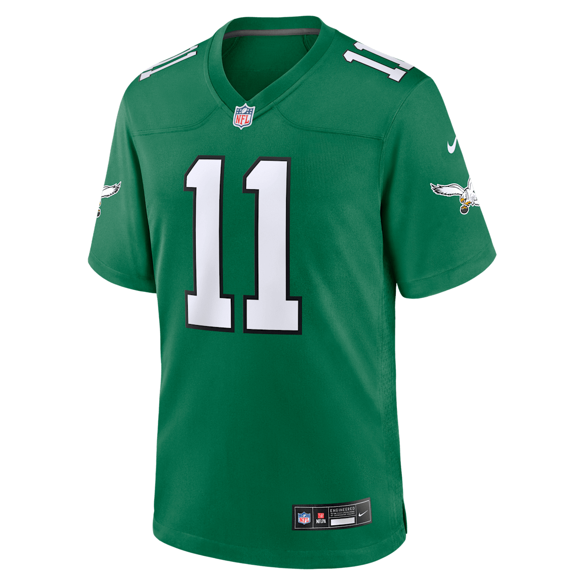 A.J. Brown Philadelphia Eagles Men's Nike NFL Game Football Jersey