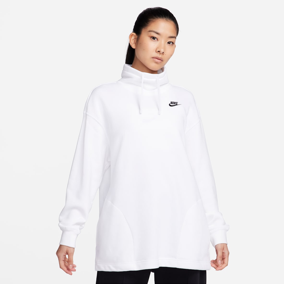 Nike Sportswear Club Fleece Nike Sportswear Club Fleece Women's Oversized Mock-Neck Sweatshirt