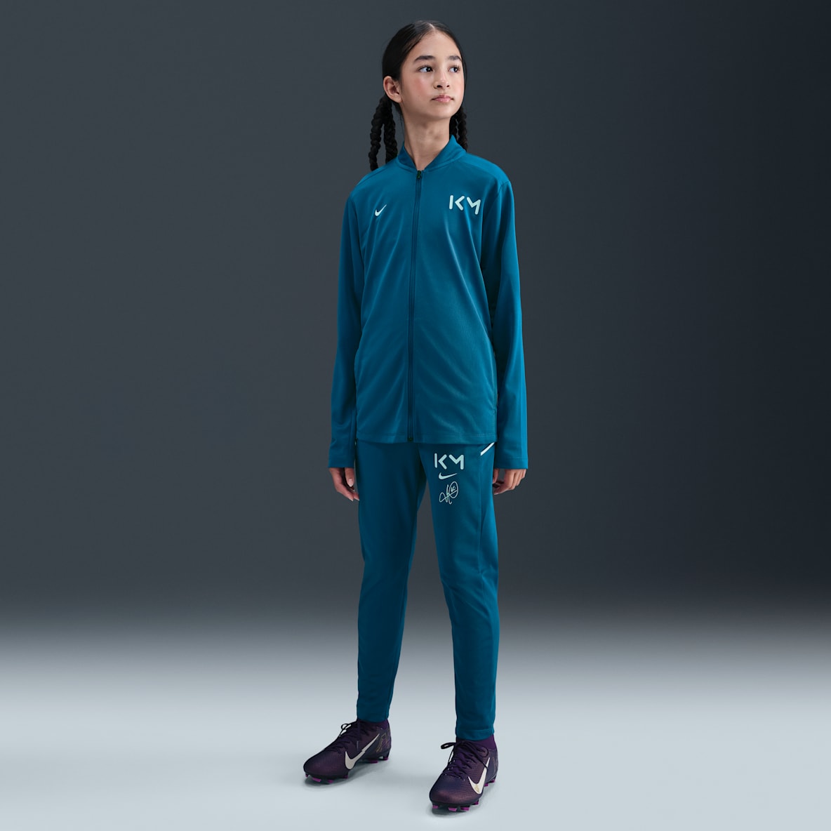 Kylian Mbappé Academy Kylian Mbappé Academy Older Kids' Nike Dri-FIT Football Tracksuit