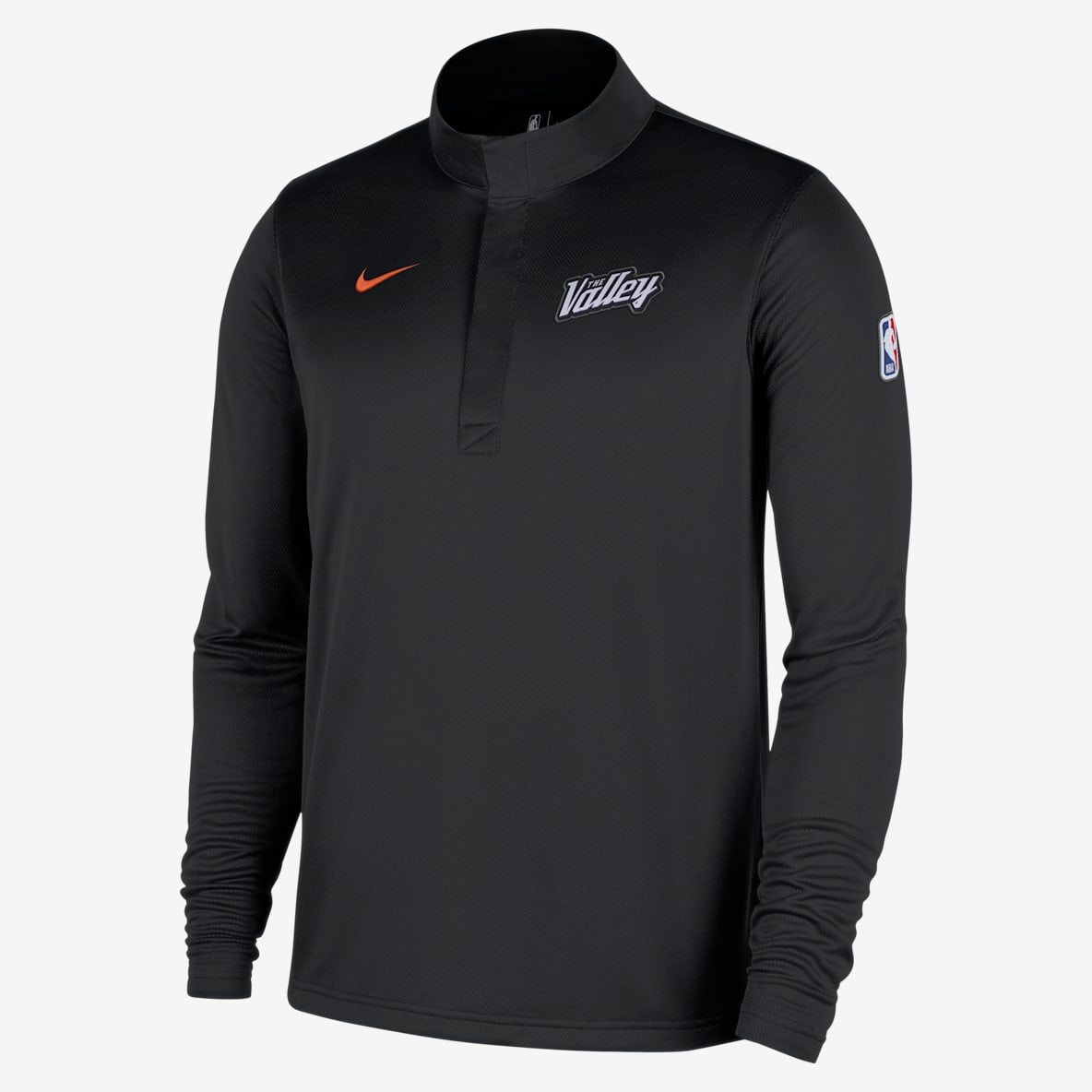 Phoenix Suns City Edition Phoenix Suns City Edition Men's Nike Dri-FIT 1/2-Zip Long-Sleeve Top
