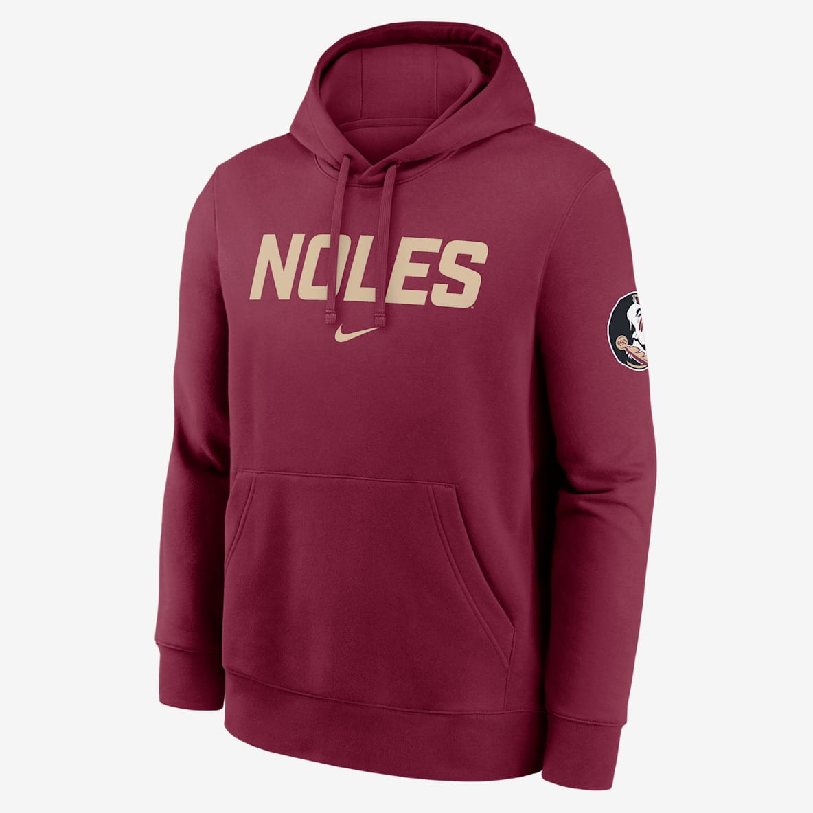 Florida State Club 2-Hit Nickname Men's Nike College Pullover Hoodie