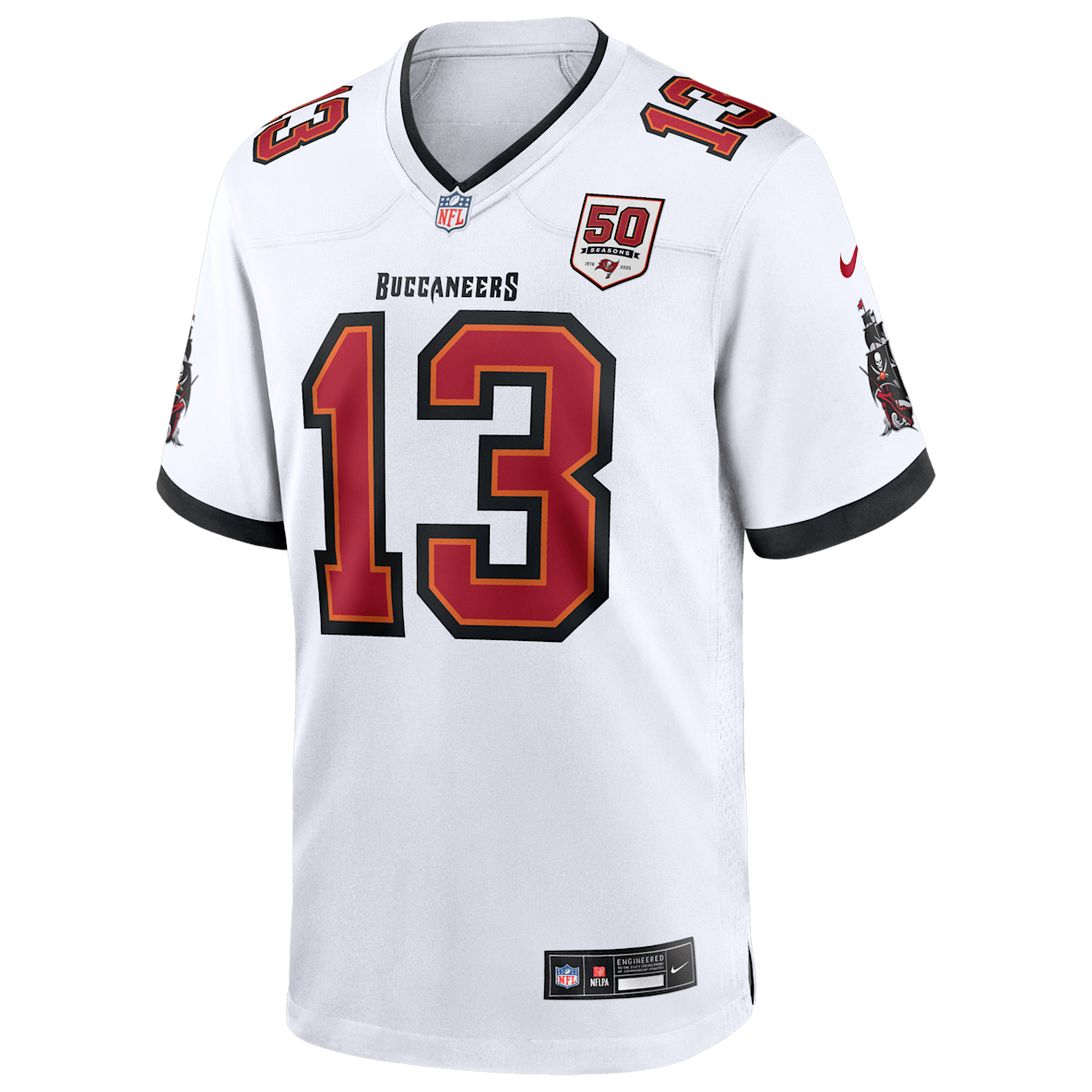 Mike Evans Tampa Bay Buccaneers 50th Anniversary Mike Evans Tampa Bay Buccaneers 50th Anniversary Men's Nike NFL Game Jersey