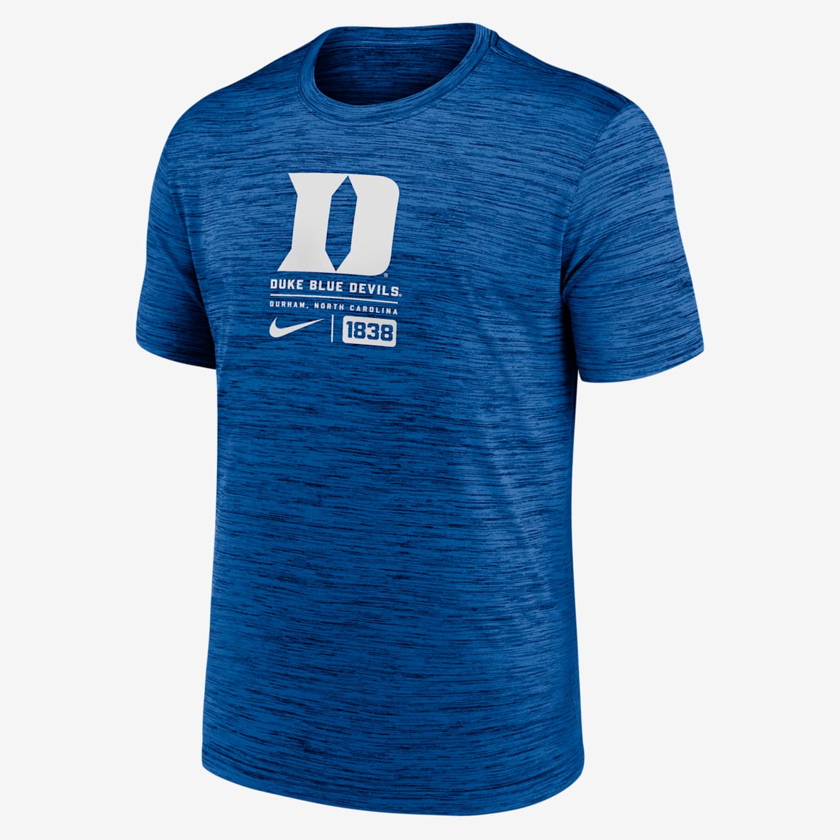 Duke Blue Devils Campus Center Block Velocity Duke Blue Devils Campus Center Block Velocity Men's Nike Dri-FIT College T-Shirt
