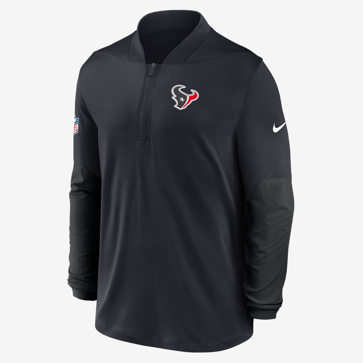 Houston Texans Feel The Pressure Houston Texans Feel The Pressure Men's Nike Dri-FIT NFL 1/2-Zip Top
