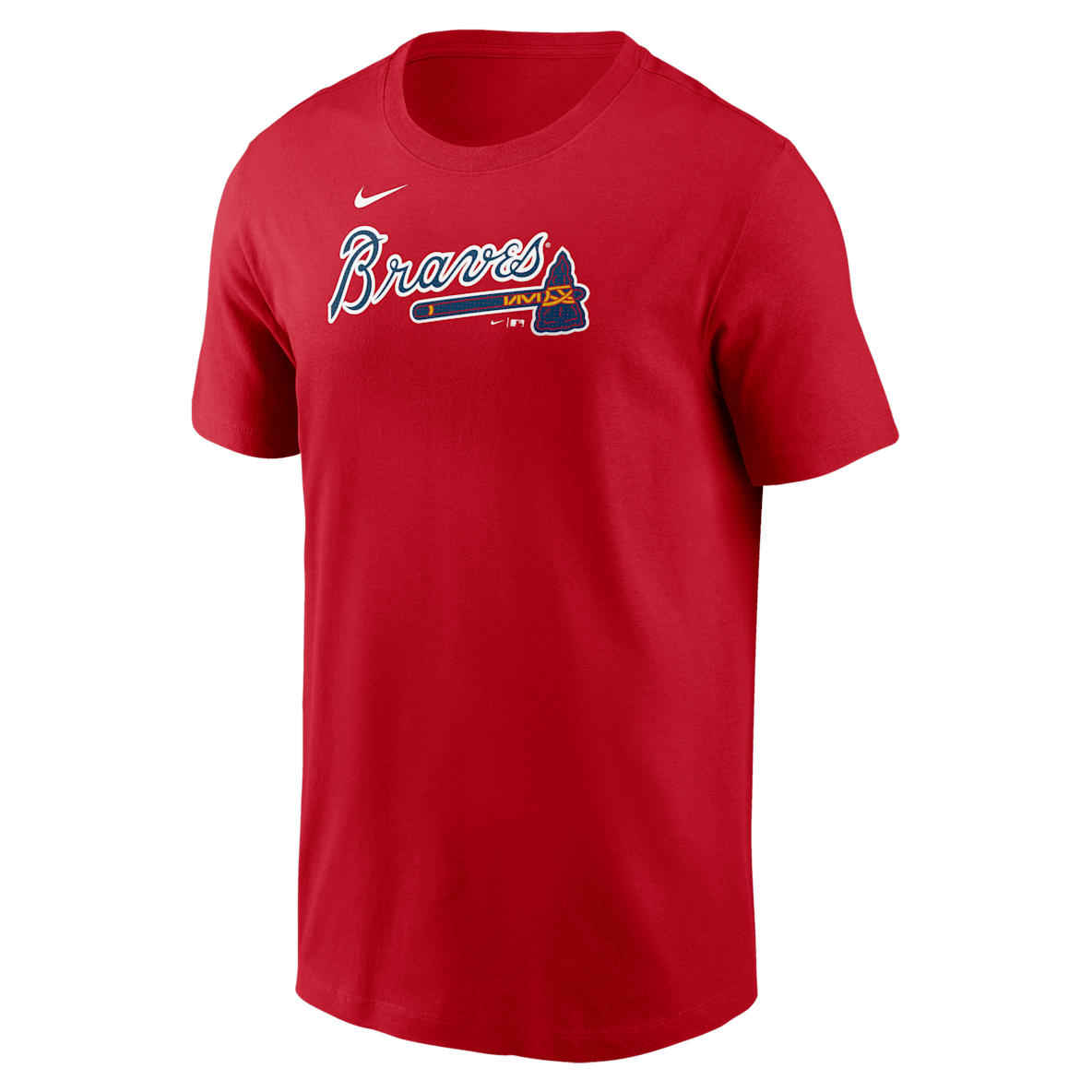 Atlanta Braves Fuse Wordmark Atlanta Braves Fuse Wordmark Men's Nike MLB T-Shirt