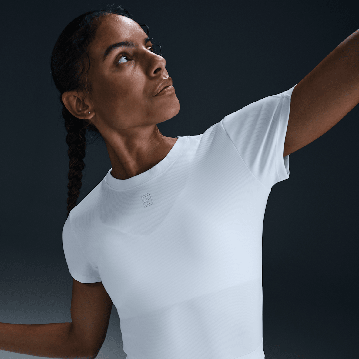 NikeCourt Advantage NikeCourt Advantage Women's Dri-FIT Short-Sleeve Tennis Top