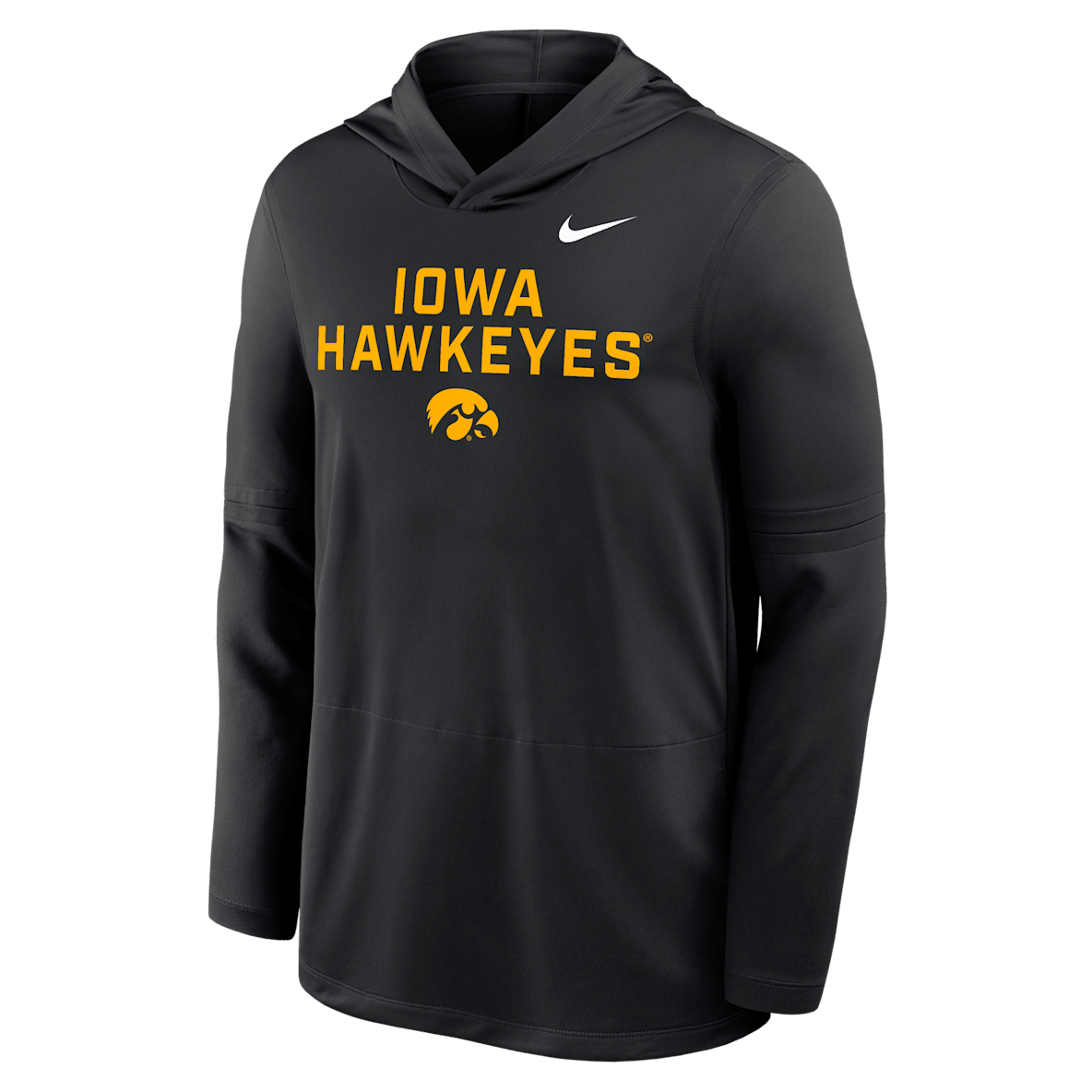 Iowa Sideline Iowa Sideline Men's Nike Dri-FIT College Long-Sleeve Hooded Top