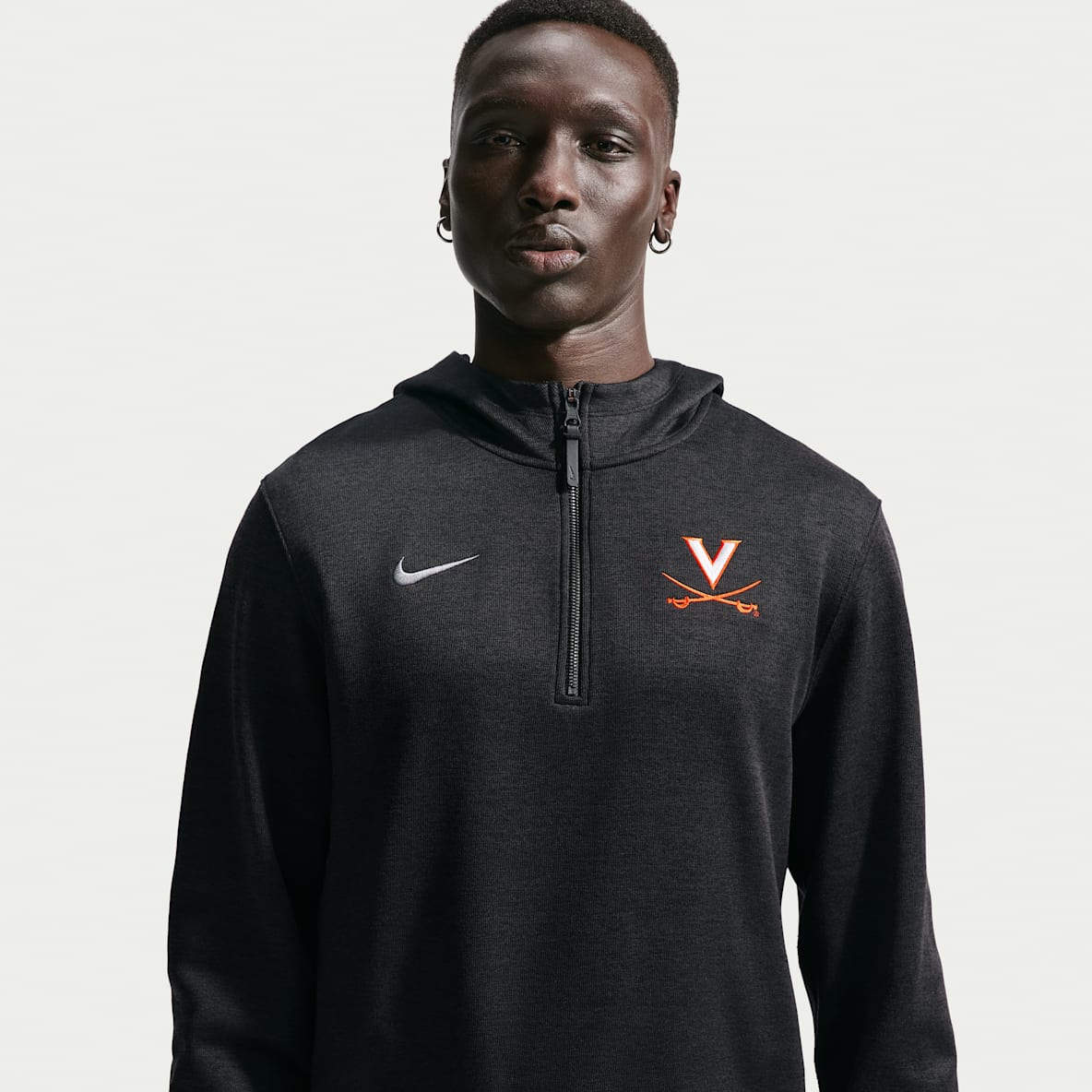 Virginia Cavaliers Nike NCAA Men's Basketball Coaches' Pullover Hoodie