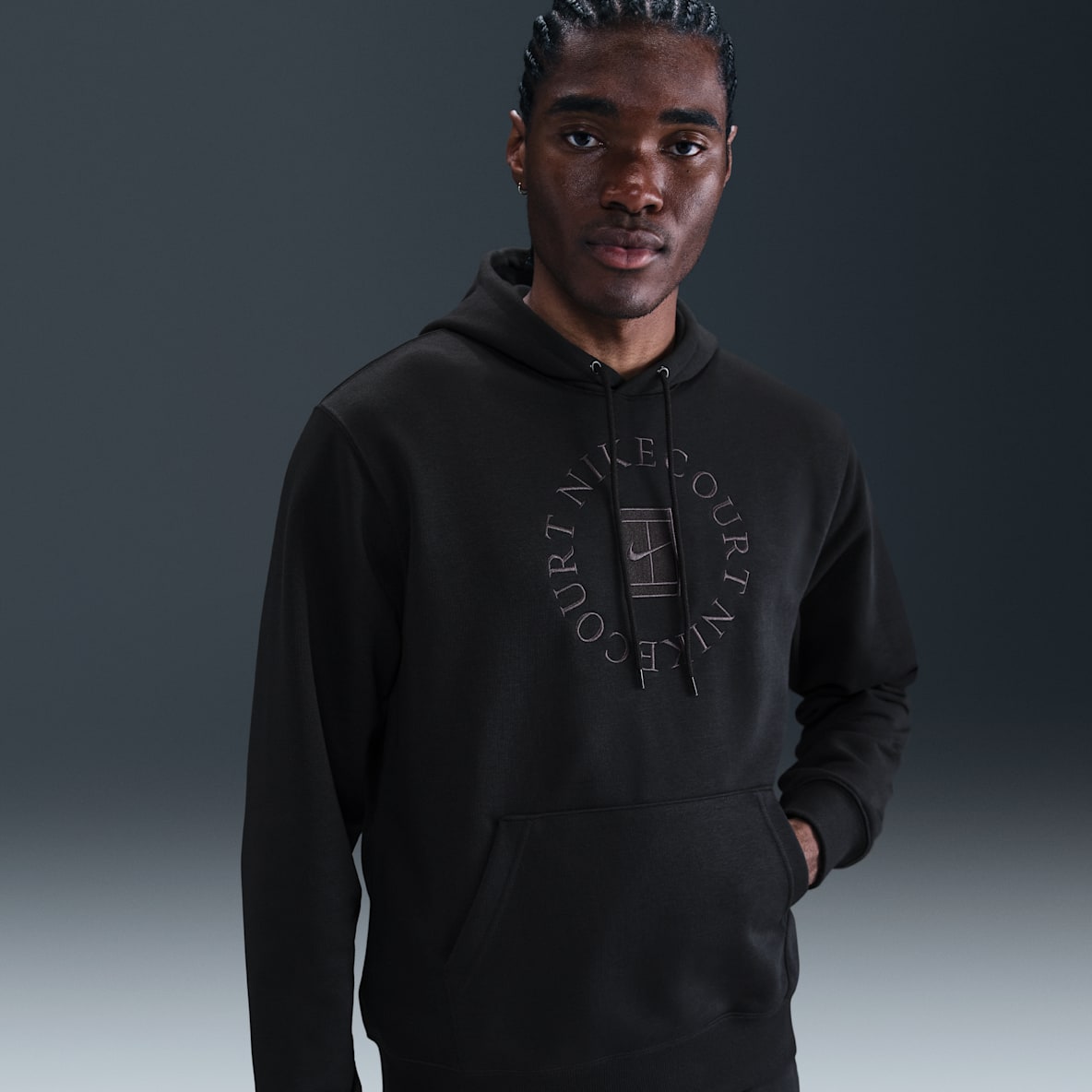 NikeCourt Heritage NikeCourt Heritage Men's Dri-FIT French Terry Tennis Pullover Hoodie
