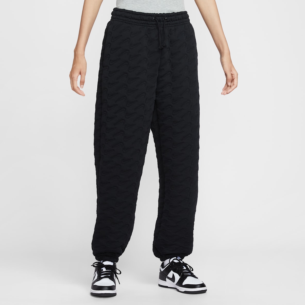 Nike Sportswear Phoenix Fleece Nike Sportswear Phoenix Fleece Women's Oversized High-Waisted Jacquard Trousers