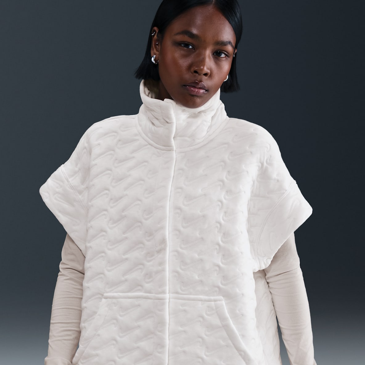 Nike Sportswear Phoenix Fleece Nike Sportswear Phoenix Fleece Women's Oversized Jacquard Gilet