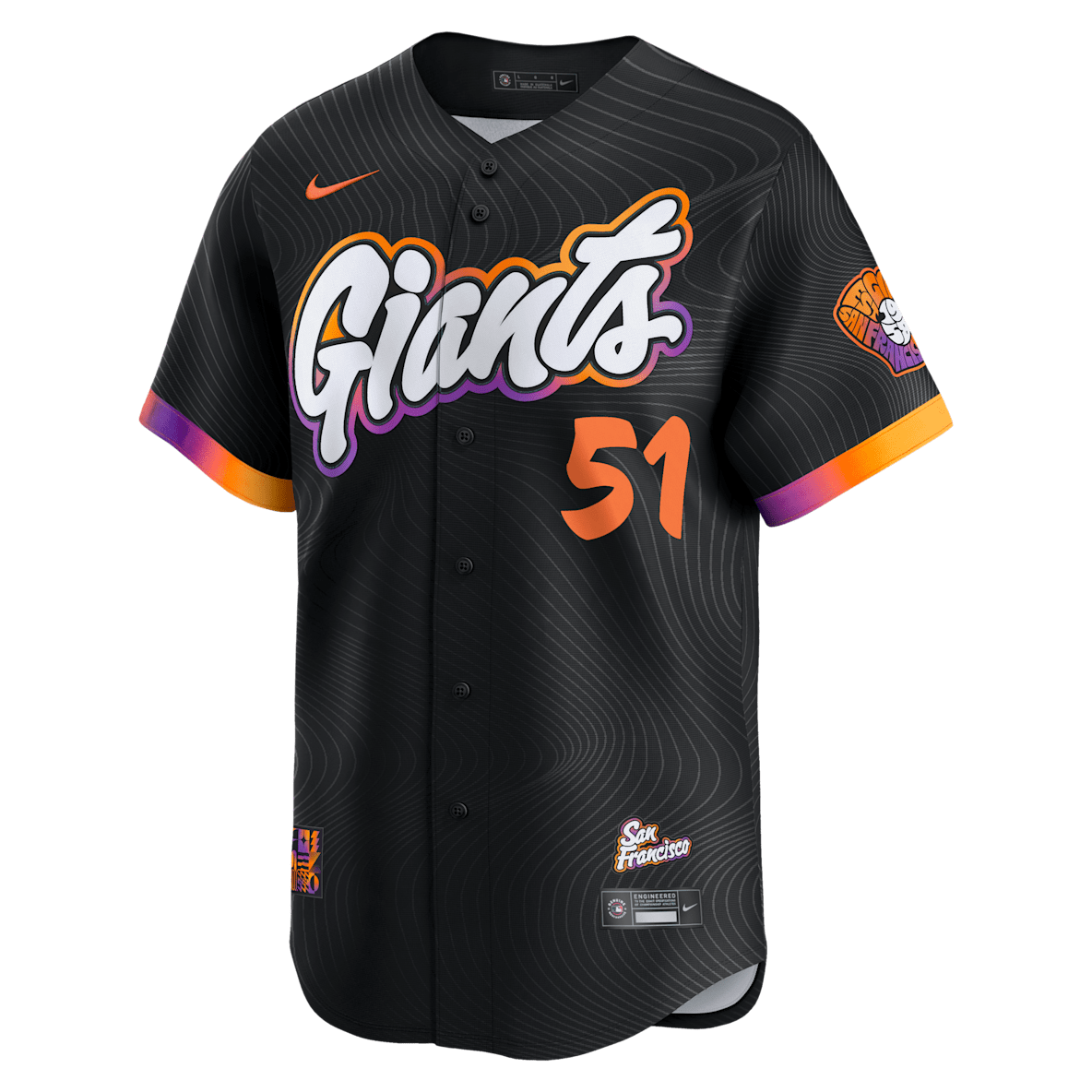 Jung Hoo Lee San Francisco Giants City Connect Jung Hoo Lee San Francisco Giants City Connect Men’s Nike Dri-FIT ADV MLB Limited Jersey
