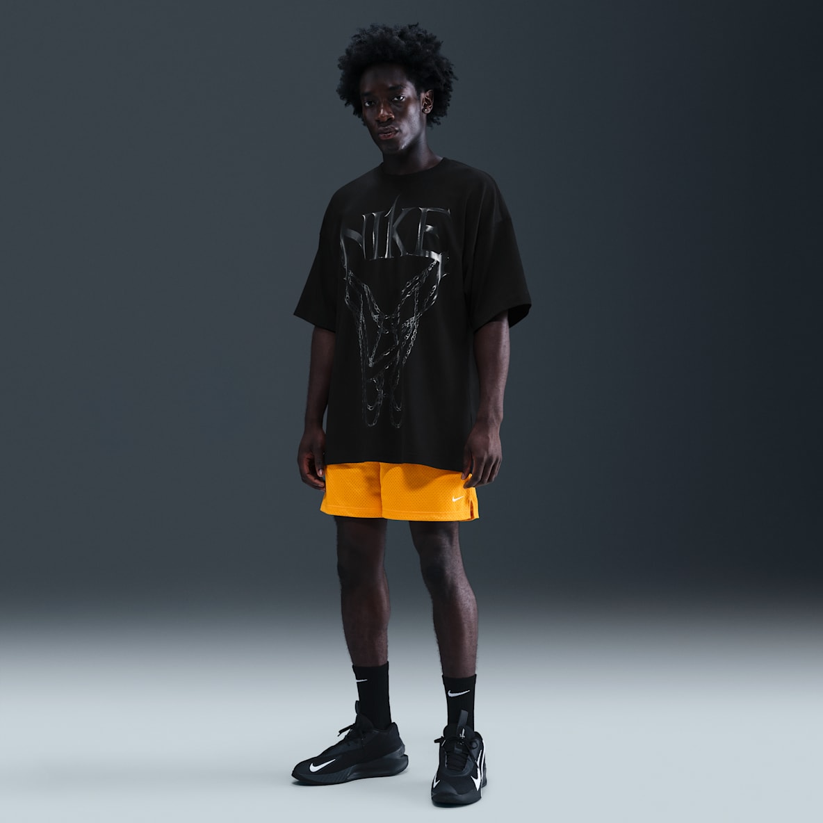 Nike Nike Shorts de básquetbol de malla Dri-FIT de 13 cm para hombre