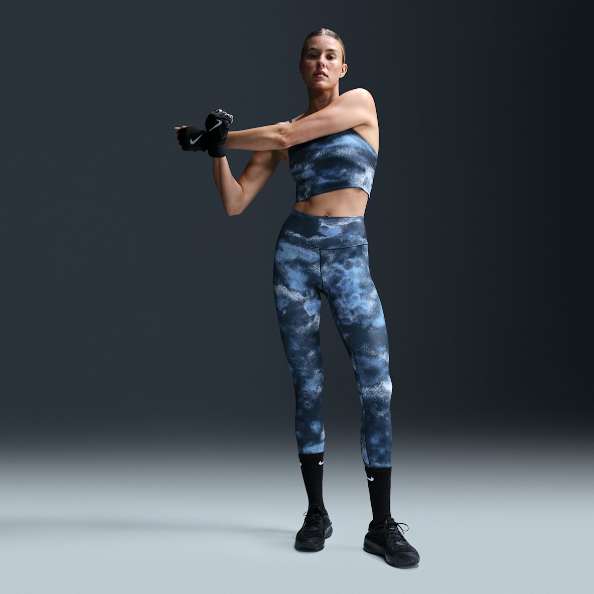 Nike One Nike One Women's High-Waisted 7/8 Printed Leggings