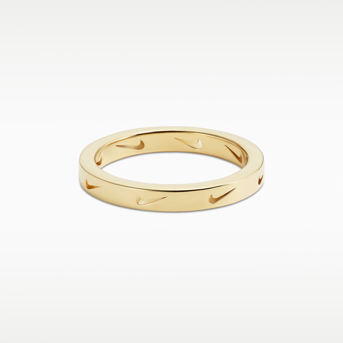 Nike Cut-Out Swoosh 3mm Ring