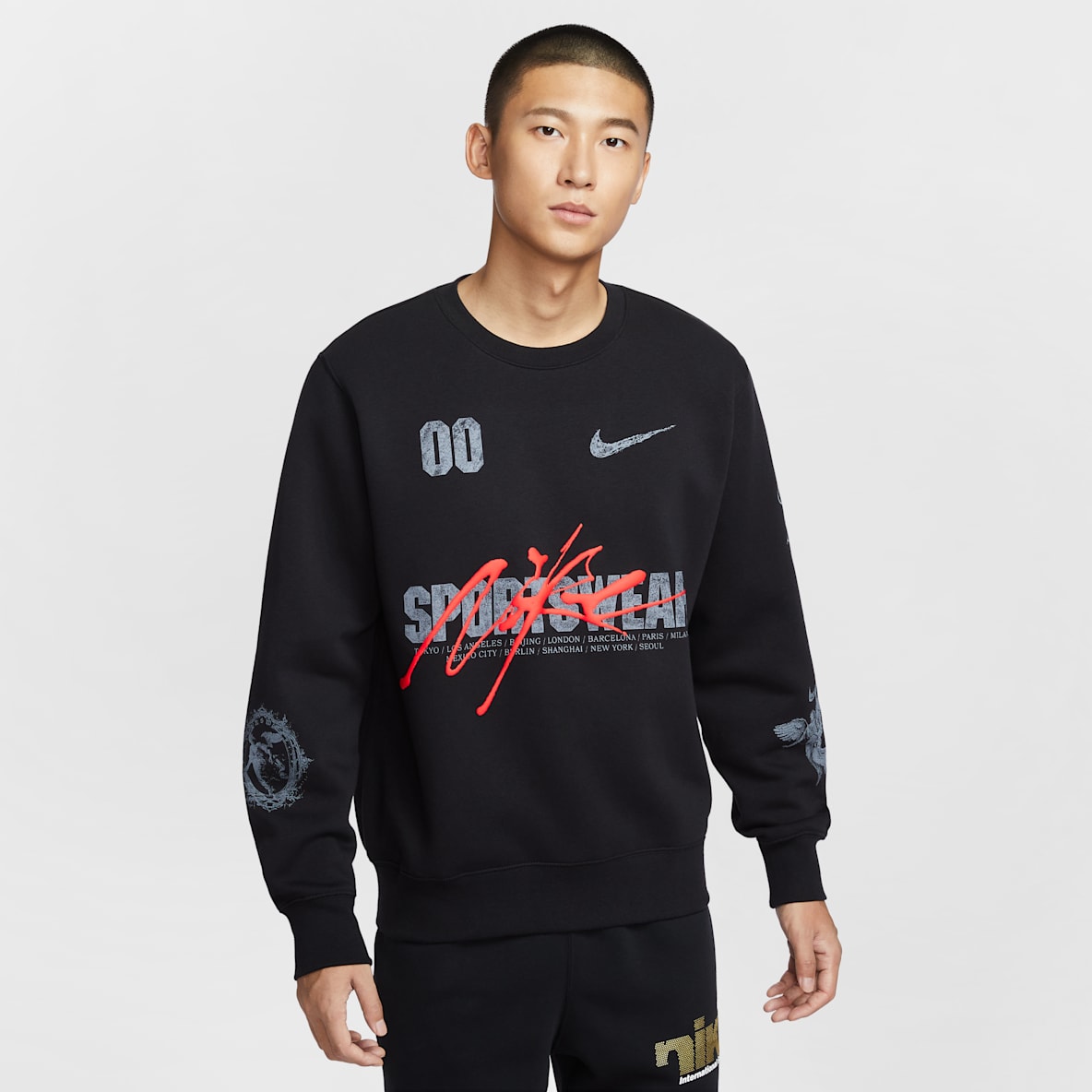 Nike スポーツウェア クラブ Nike スポーツウェア クラブ フリース クルーネック スウェットシャツ
