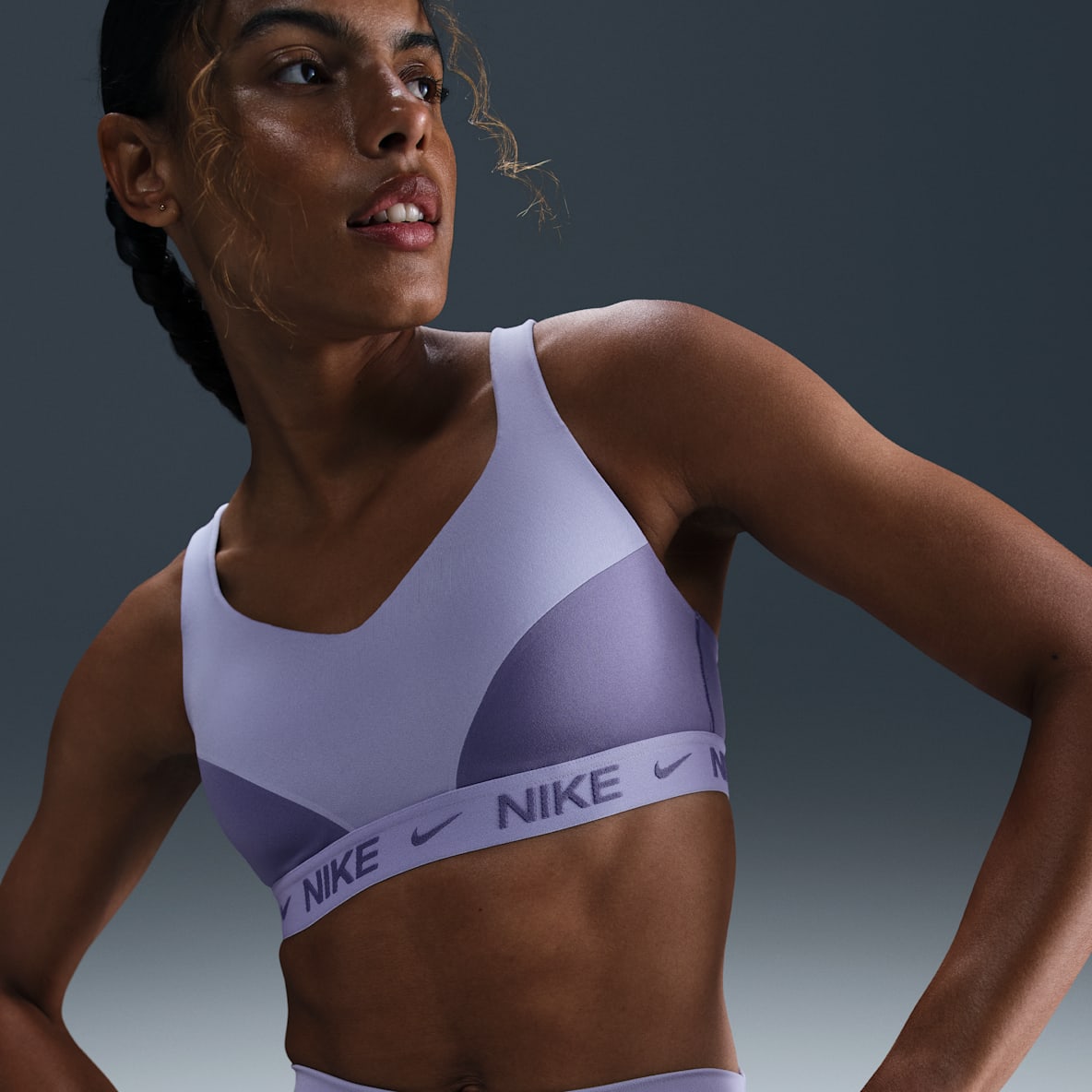 Nike Indy High Support Bra deportivo ajustable con almohadillas para mujer