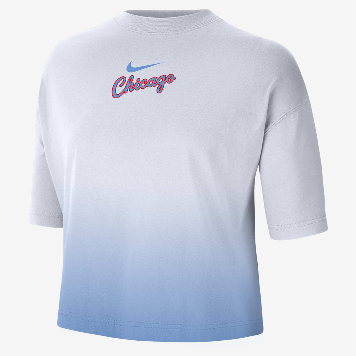 Chicago Bulls Courtside City Edition Premium T-shirt damski o luźnym kroju Nike NBA