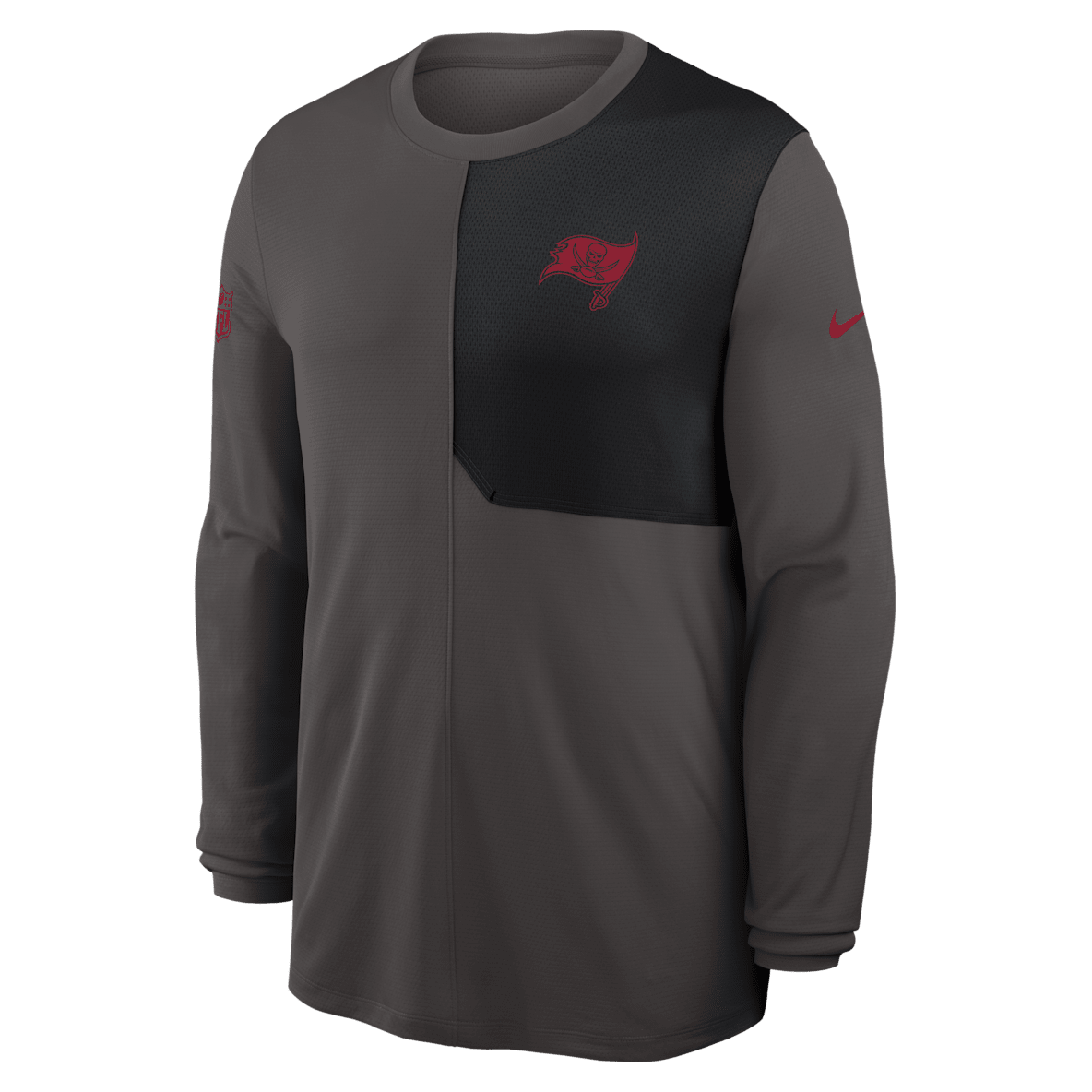 Tampa Bay Buccaneers Sideline Coach Men's Nike Dri-FIT NFL Long-Sleeve Top