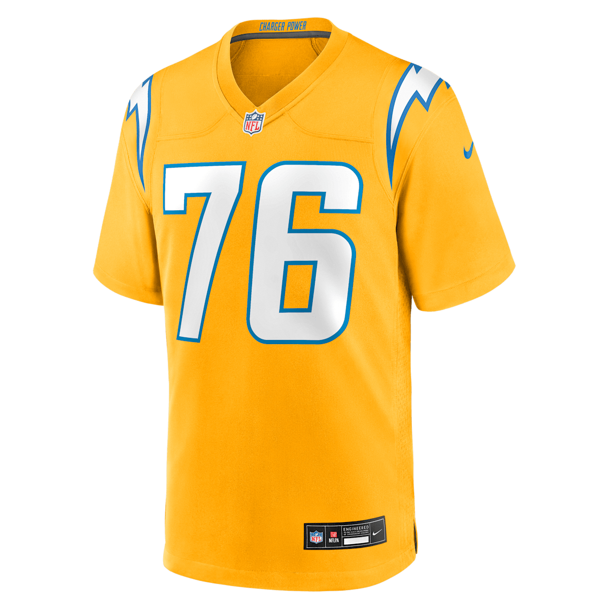 Joe Alt Los Angeles Chargers Men's Nike NFL Game Jersey