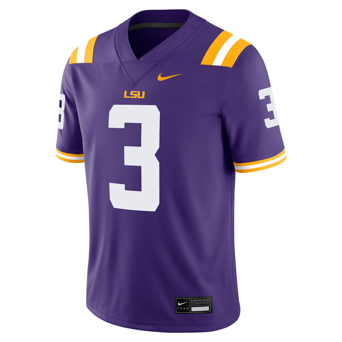 LSU Tigers LSU Tigers Men's Nike Dri-FIT College Game Jersey