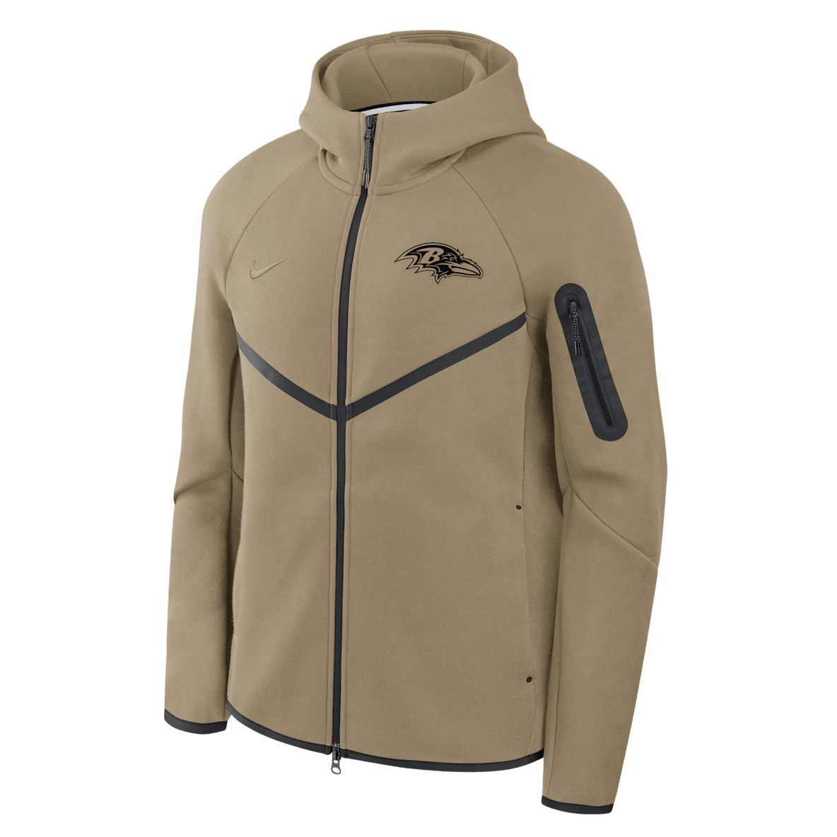 Baltimore Ravens Tech Fleece Windrunner Baltimore Ravens Tech Fleece Windrunner Men's Nike NFL Full-Zip Hooded Jacket