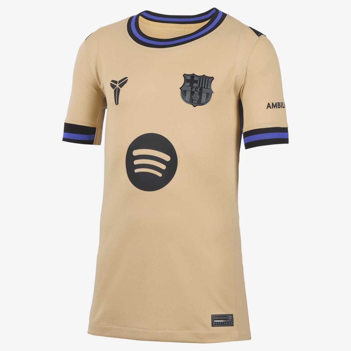 Lamine Yamal Barcelona 2025/26 Stadium Away Big Kids' Nike Dri-FIT Soccer Jersey