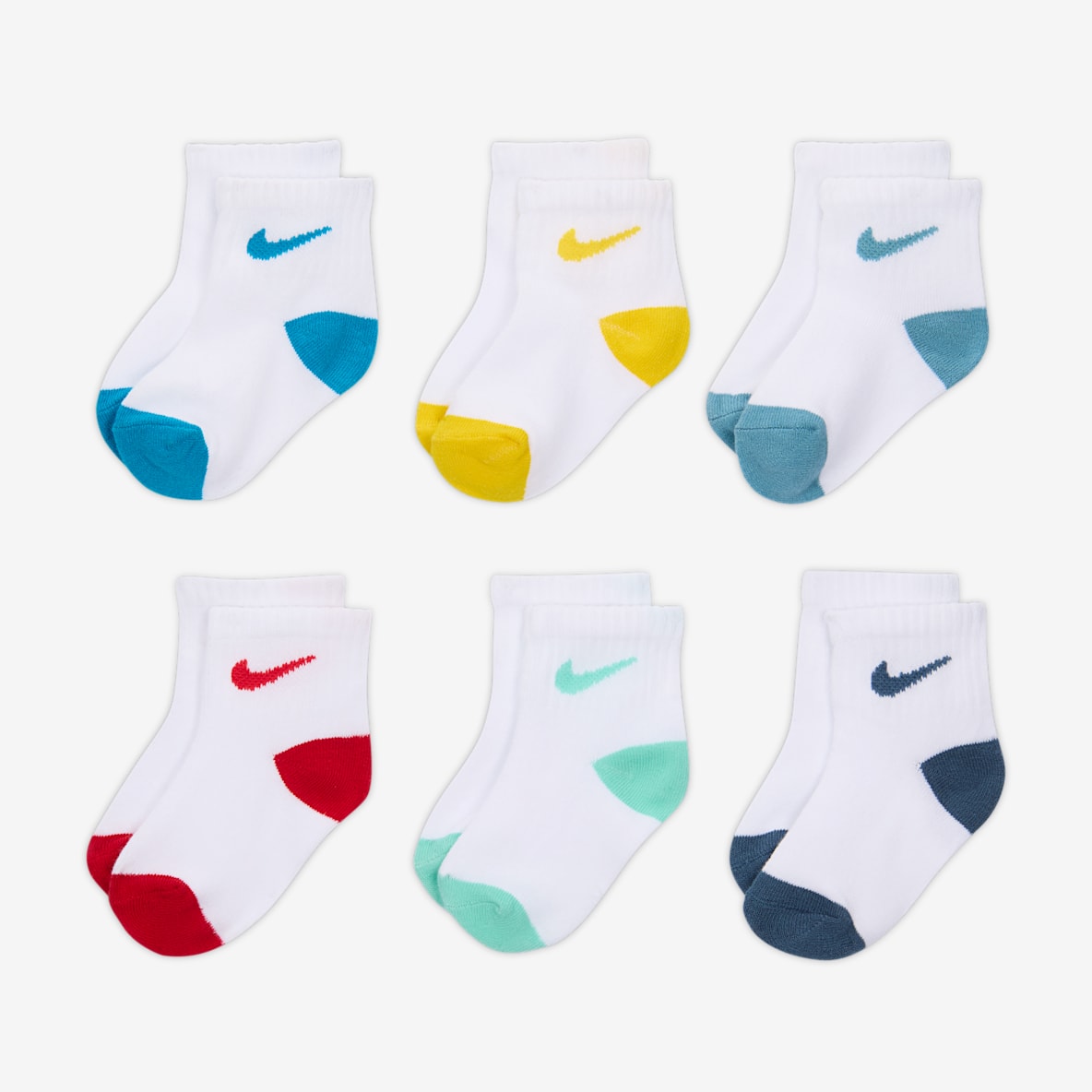 Nike Baby Ankle Socks (6 Pairs)