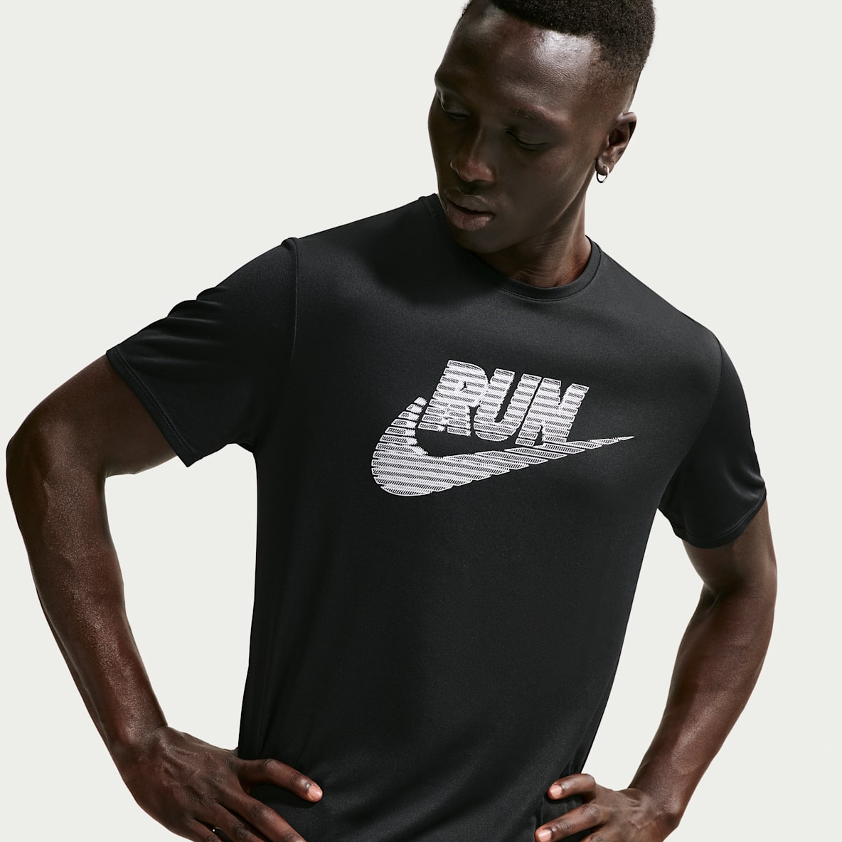 Nike Miler Nike Miler Men's Dri-FIT UV-Protection Short-Sleeve Running Top