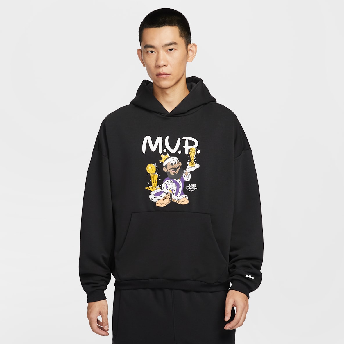 LeBron 'Bubble Boy' LeBron 'Bubble Boy' Men's Nike Therma-FIT Basketball Sweatshirt Hoodie