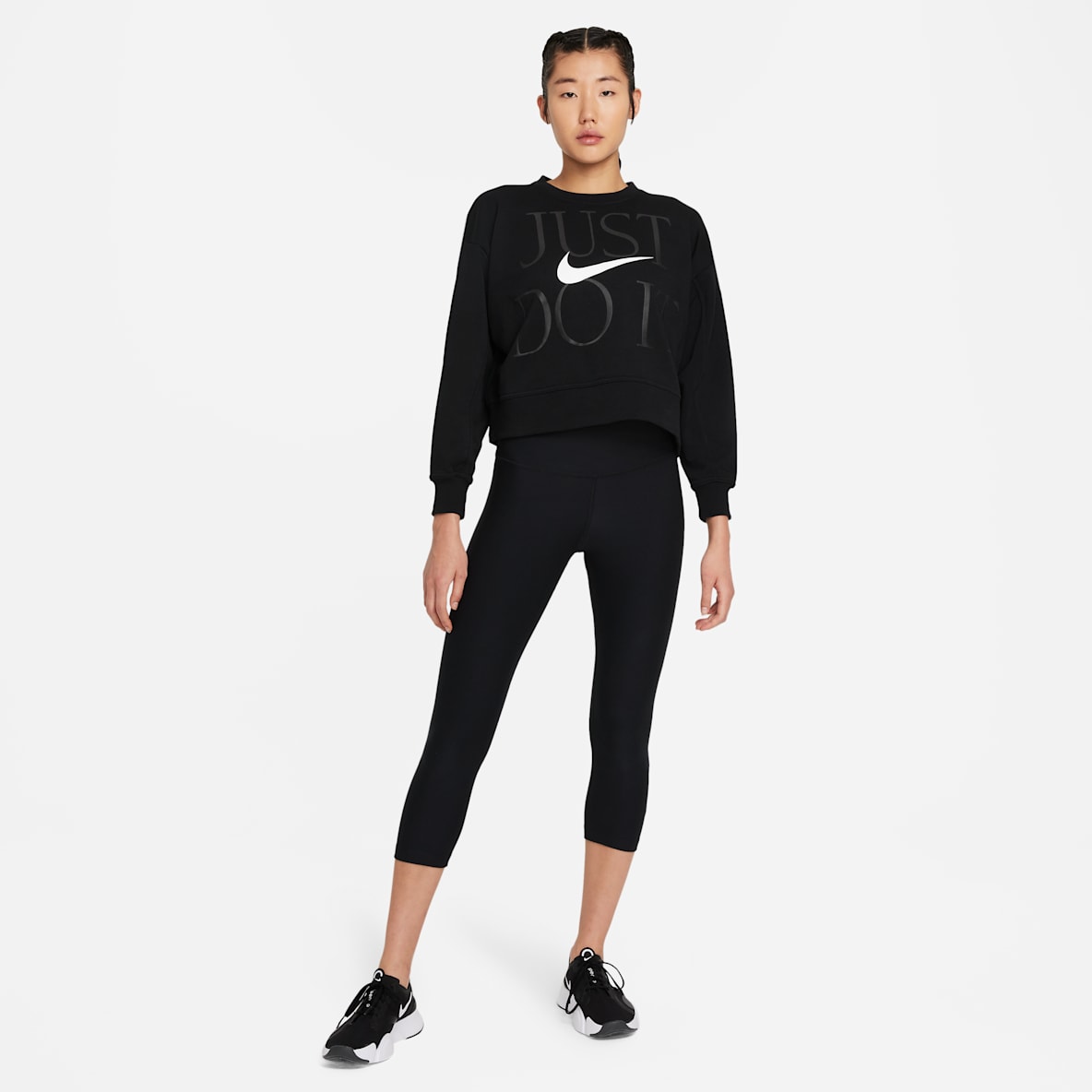 ナイキ Dri-FIT ゲット フィット ウィメンズ トレーニングクルー