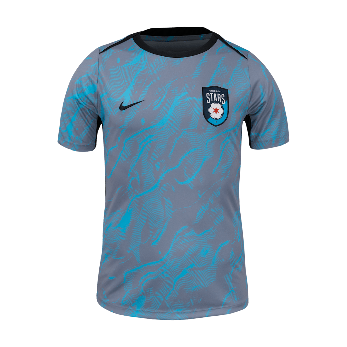 Chicago Stars FC 2025 Chicago Stars FC 2025 Men's Nike NWSL Short-Sleeve Pre-Match Top