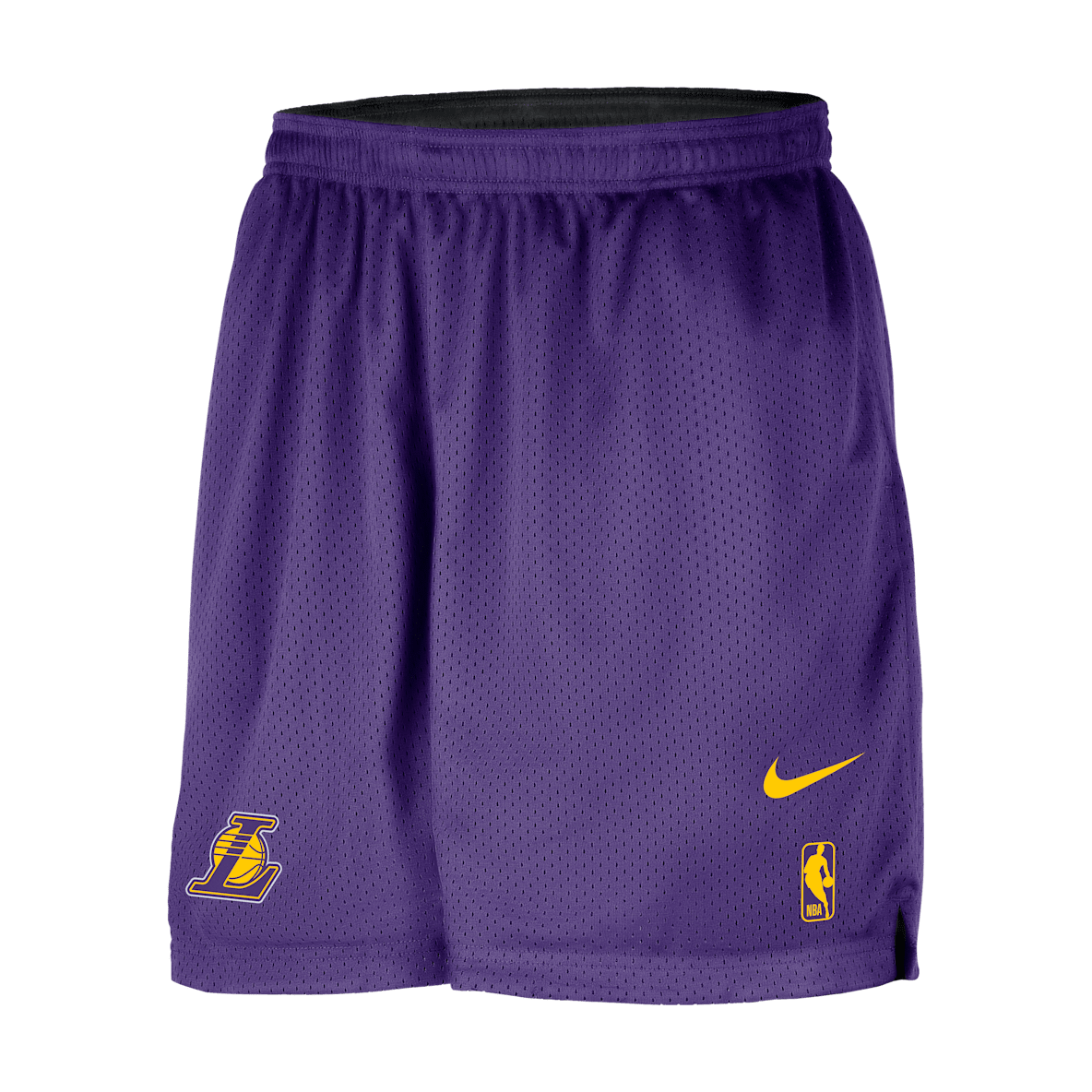 Los Angeles Lakers Courtside Los Angeles Lakers Courtside Men's Nike NBA Mesh Practice Shorts