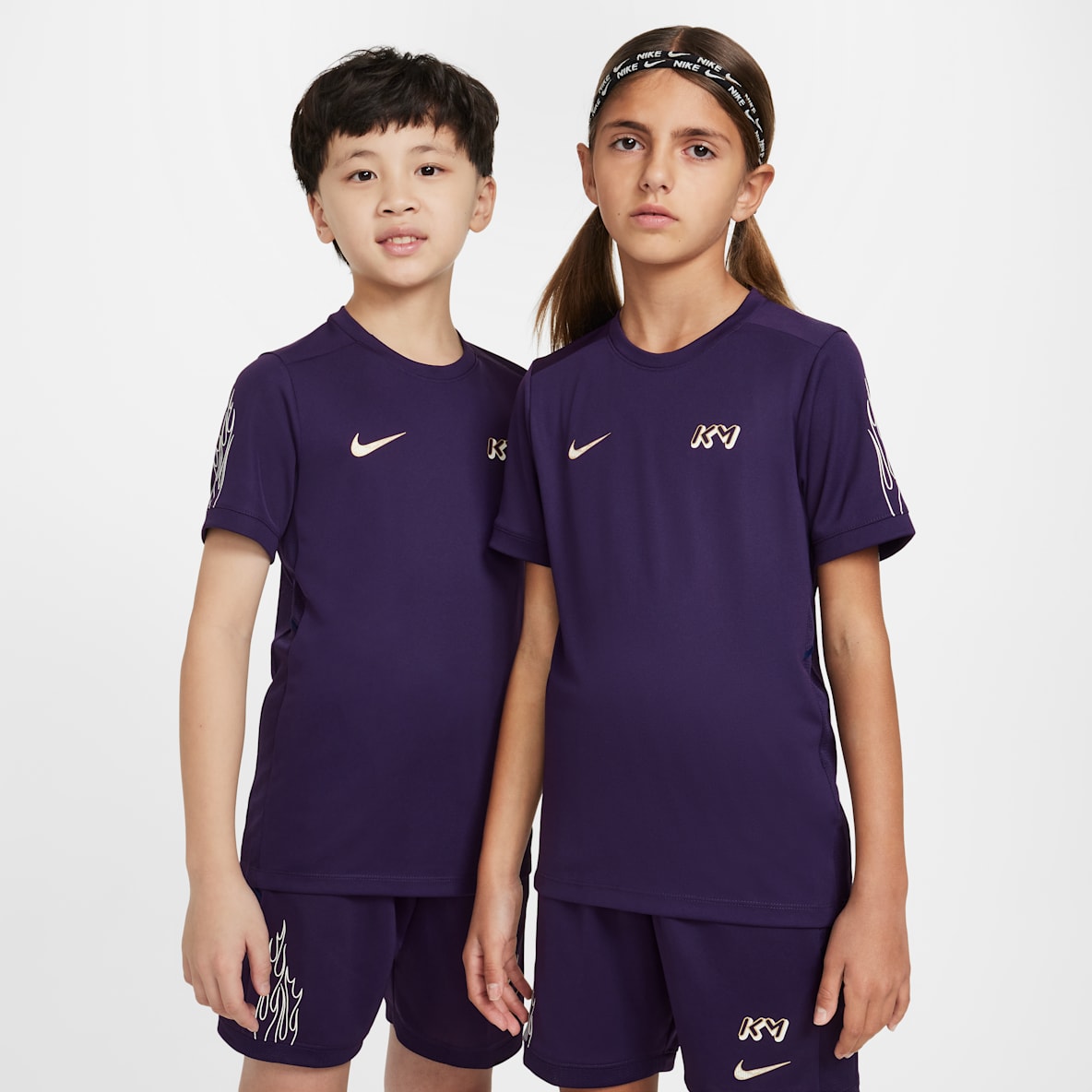 Kylian Mbappé Academy Kylian Mbappé Academy Older Kids' Dri-FIT Football Top
