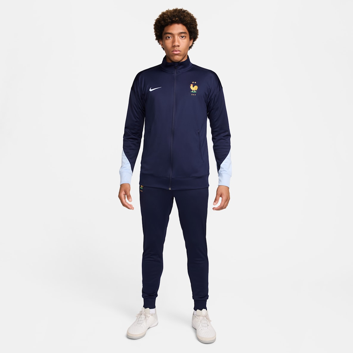 FFF Strike Stickad fotbolltracksuit Nike Dri-FIT för män