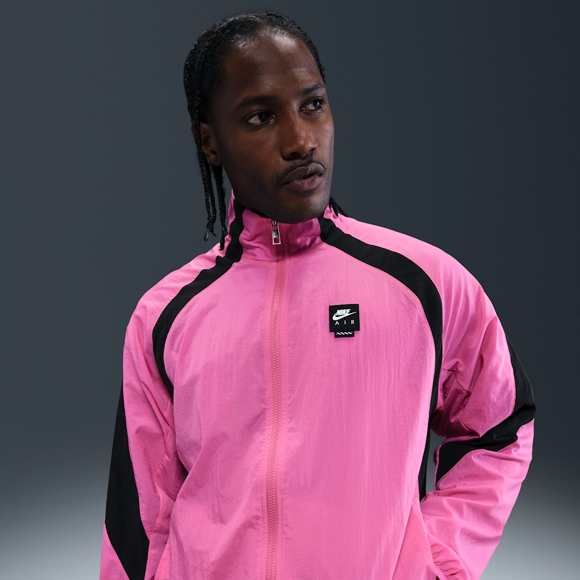 Nike Air Nike Air Chamarra deportiva de tejido Woven para hombre
