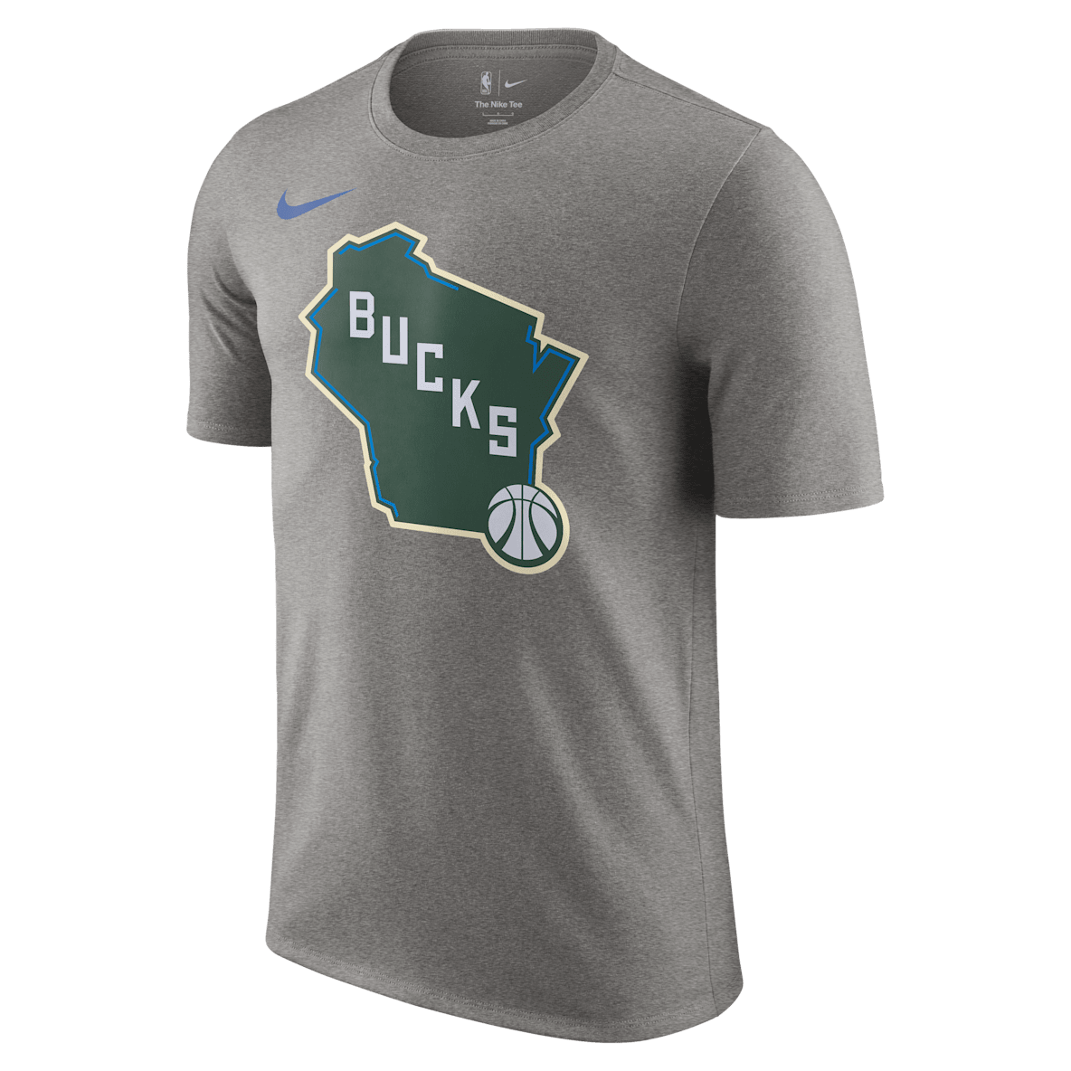 Milwaukee Bucks Essential City Edition Milwaukee Bucks Essential City Edition Men's Nike NBA T-Shirt
