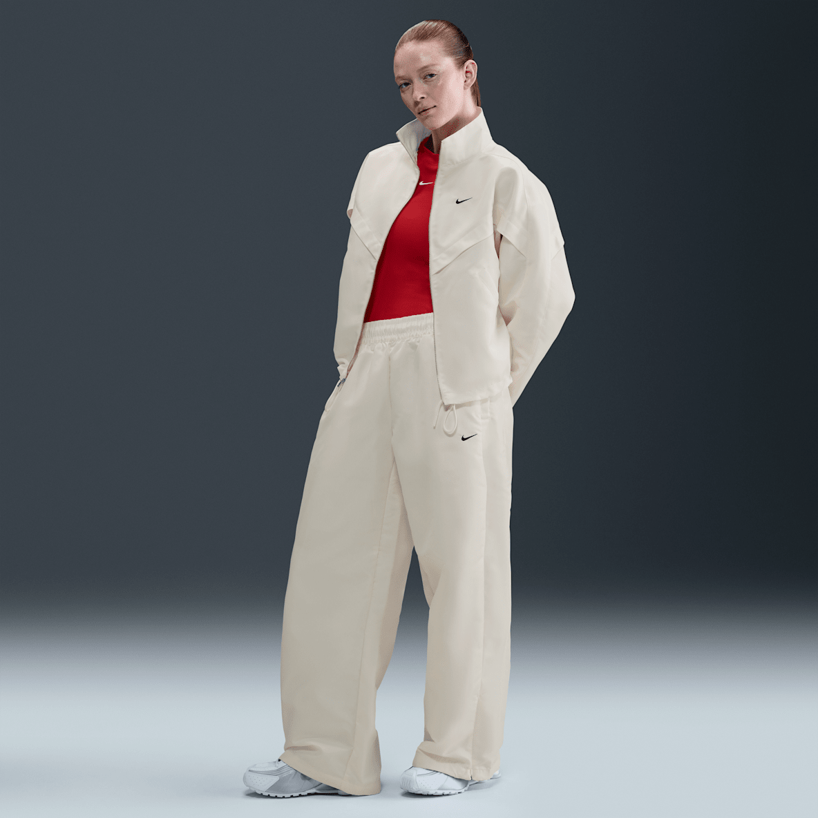 Windrunner Nike Sportswear Windrunner Nike Sportswear Pantaloni Shine – Donna